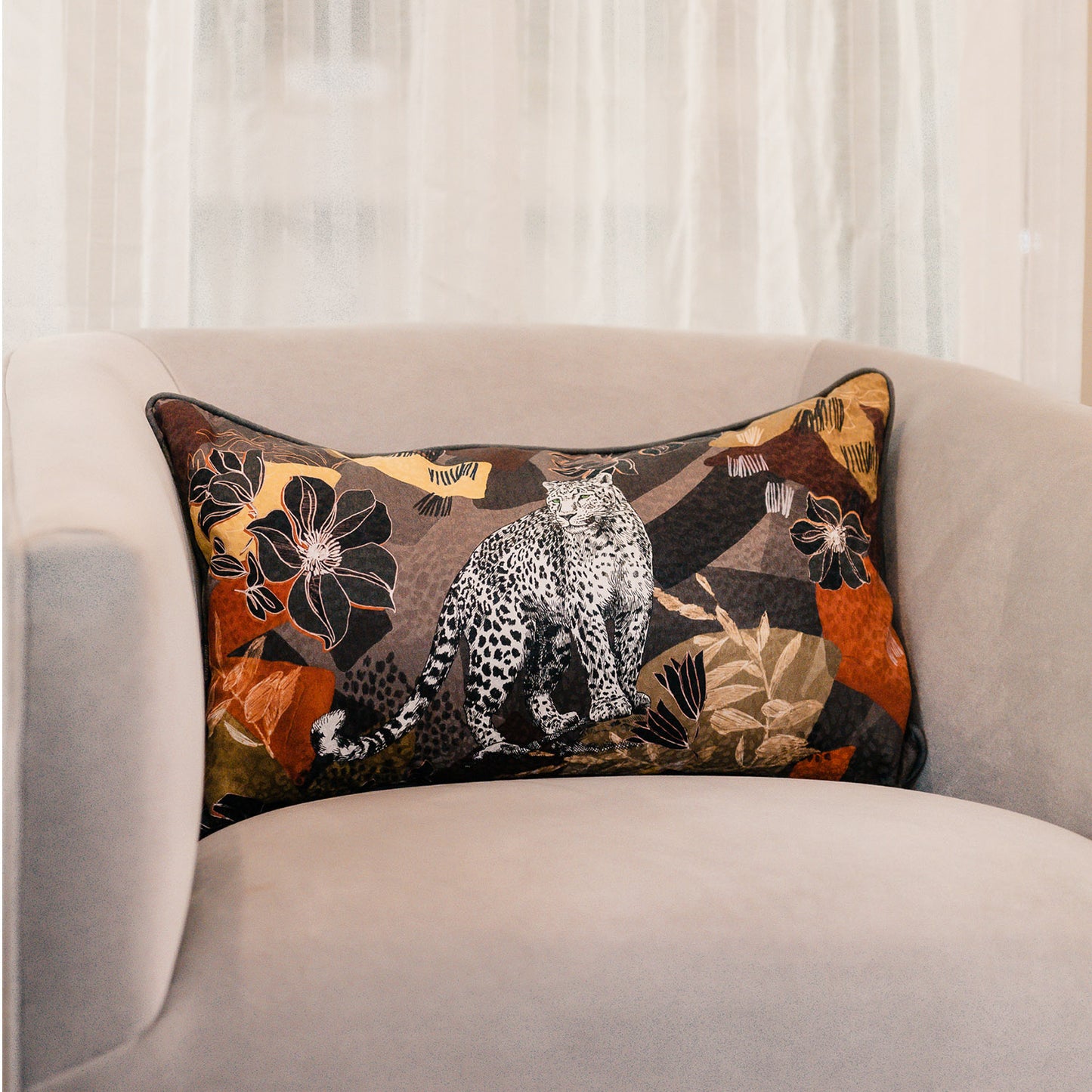 Expanded Dark Nature (Cushion Cover)