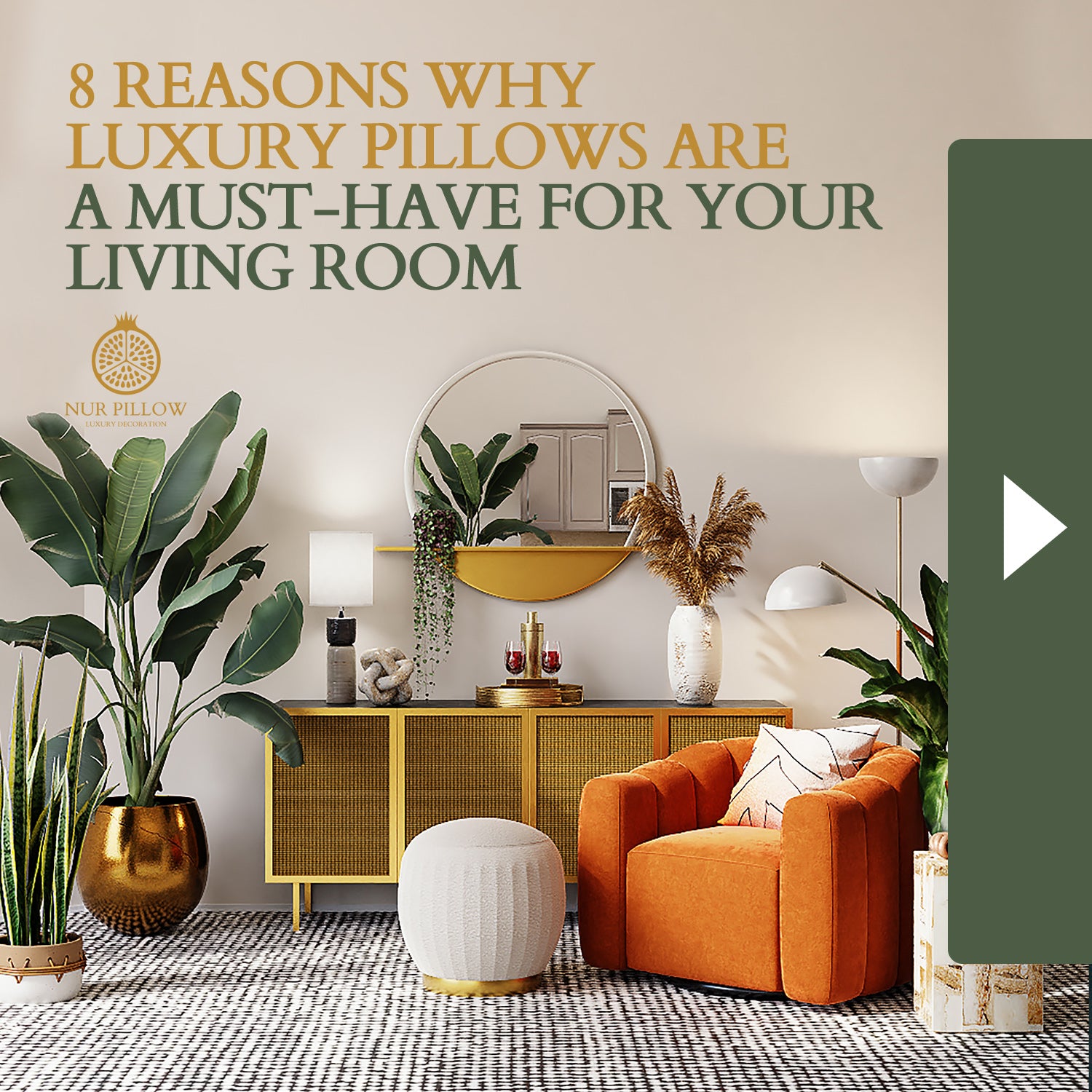 8 Reasons Why Luxury Pillows are a Must-Have for Your Living Room – Nur ...