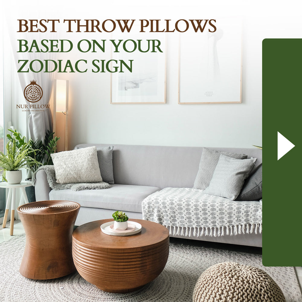 Best Throw Pillows Based on Your Zodiac Sign