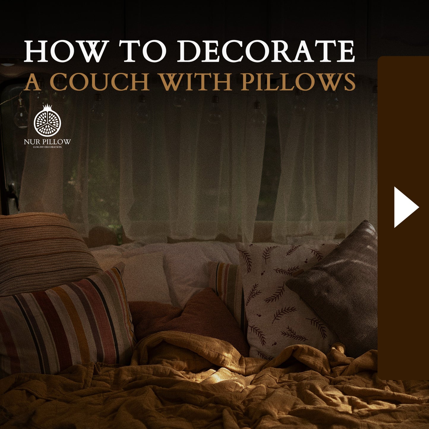 How to Decorate Couch With Pillows