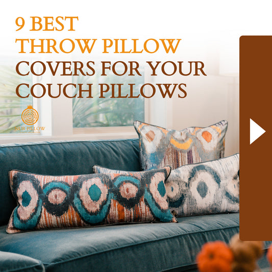 9 Best Throw Pillow Covers for Your Couch Pillows