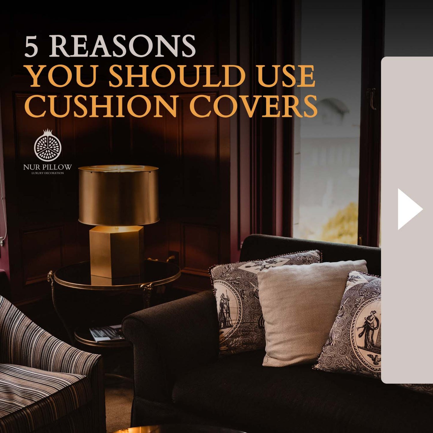 5 Reasons You Should Use Cushion Covers