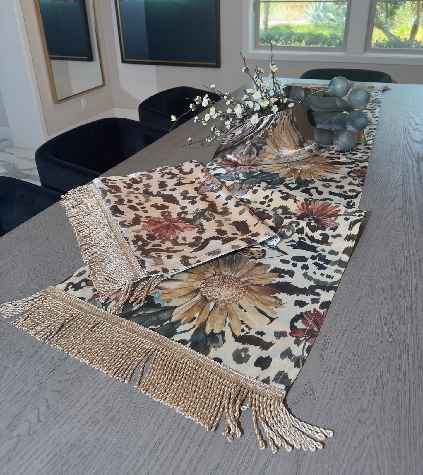 Butterfly Garden Runner